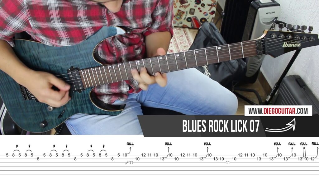 Blues Rock Guitar Licks TAB