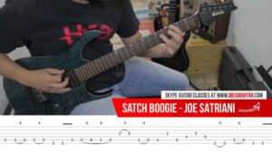Satch Boogie Tab