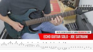 Joe Satriani Echo Tab