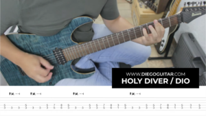 Holy Diver Tab - DIO