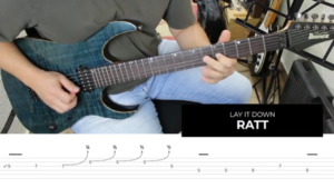 Lay It Down Solo Tab