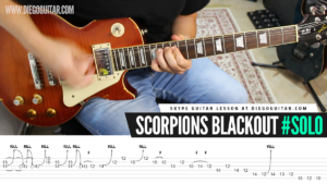 Scorpions Blackout Guitar Solo Tab