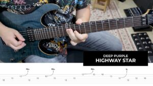 Highway Star Solo Tab