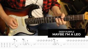 Maybe I'm a Leo Guitar Solo Lesson Tab