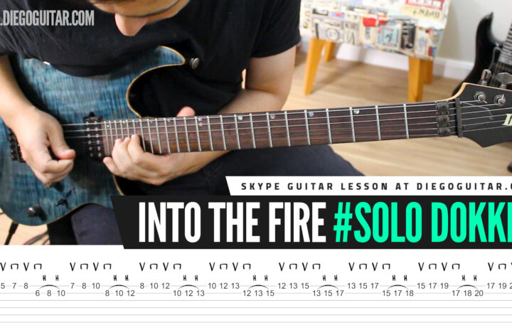 into the fire solo tab