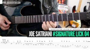 Joe Satriani Legato Exercises Guitar Lesson TAB