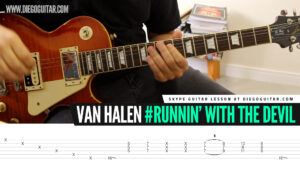 Runnin' With The Devil Guitar TAB