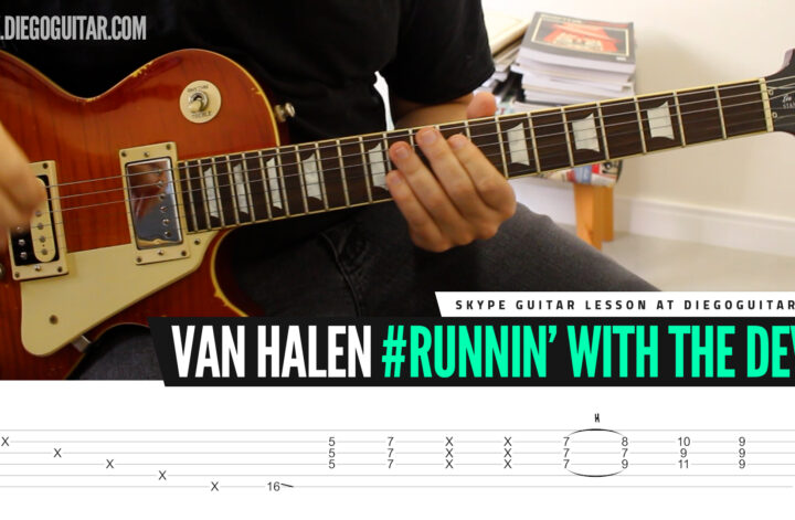 Runnin' With The Devil TAB Guitar Lesson
