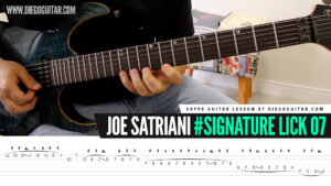 Joe Satriani Guitar Lesson Lick from Echo TAB