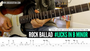 Rock Ballad Guitar Licks