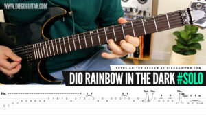 Rainbow in the Dark Solo Tab