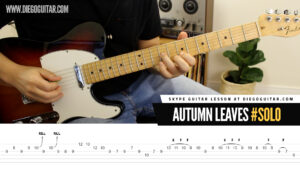 Autumn Leaves Guitar Solo Tab