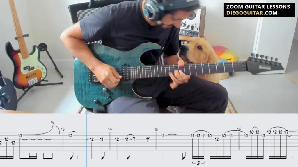 ratt you're in love guitar solo tab