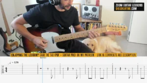 T-Bone Shuffle Guitar Solo TAB