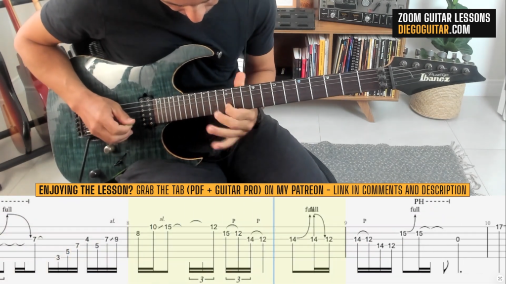 skid row i remember you guitar solo tab