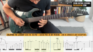 Skid Row I Remember You Guitar Solo TAB